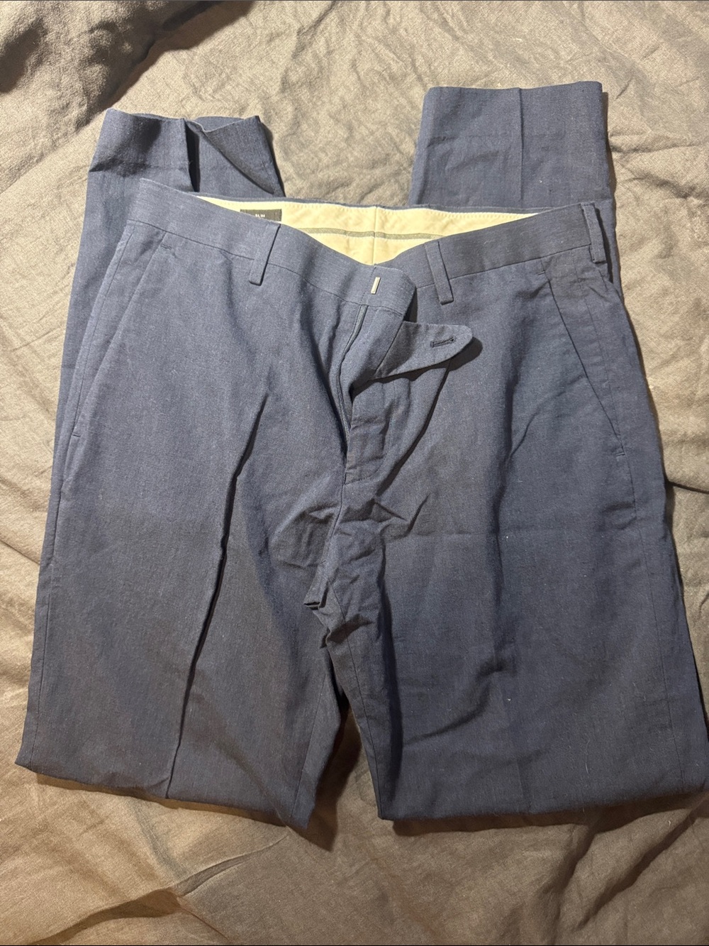 J. Crew Men's Dark Navy Dress Pants